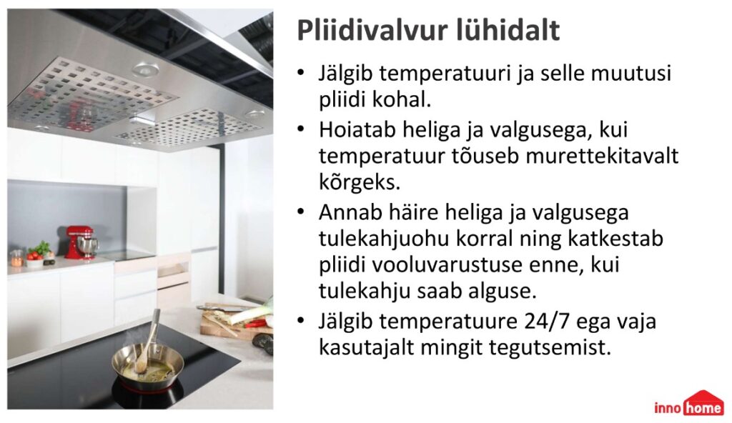Pliidivalvur Innohome Stove Guard SGK5010 päästab elusid ja säästab vara!